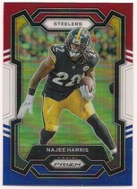 2023 Panini Prizm Red White & Blue Prizm #252 Najee Harris