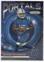 2023 Panini Prizm Portals #5 Anthony Richardson