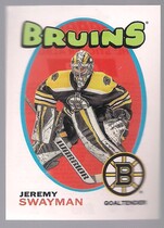 2022 Topps Stickers #609 Jeremy Swayman