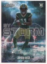 2023 Panini Absolute By Storm #BST-18 Jayden Reed