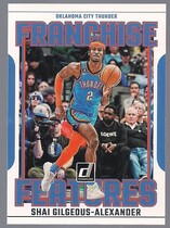 2023 Donruss Franchise Features #18 Shai Gilgeous-Alexander