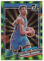 2023 Donruss Green Laser Holo #237 Keyontae Johnson