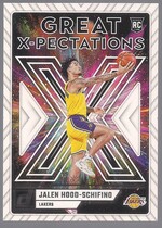 2023 Donruss Great X-Pectations #12 Jalen Hood-Schifino