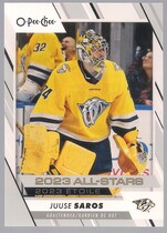 2023 Upper Deck O-Pee-Chee OPC #524 Juuse Saros