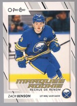 2023 Upper Deck O-Pee-Chee OPC #591 Zach Benson