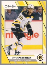 2023 Upper Deck O-Pee-Chee OPC Yellow Border #103 David Pastrnak