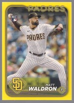 2024 Topps Yellow #162 Matt Waldron