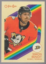 2023 Upper Deck O-Pee-Chee OPC Retro #476 Simon Benoit