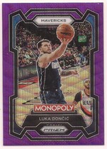 2023 Panini Prizm Monopoly Purple Wave Prizm #22 Luka Doncic