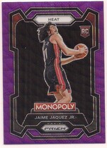 2023 Panini Prizm Monopoly Purple Wave Prizm #48 Jaime Jaquez Jr.
