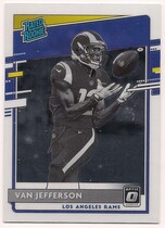 2020 Donruss Optic Rated Rookies Variation #326 Van Jefferson