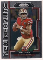 2021 Panini Prizm New Recruits #NR-3 Trey Lance