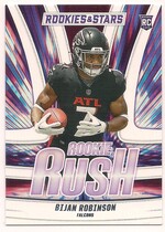 2023 Panini Rookies & Stars Rookie Rush #2 Bijan Robinson