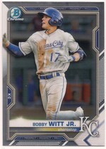 2021 Bowman Chrome Prospects #BCP-1 Bobby Witt Jr.