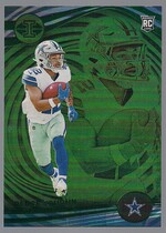 2023 Panini Illusions Trophy Collection Emerald #31 Deuce Vaughn