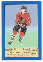 2022 Upper Deck Parkhurst Champions 51 Retros Blue #R-54 Lukas Reichel