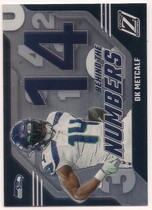 2023 Panini Zenith Behind the Numbers #8 Dk Metcalf