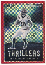 2023 Panini Rookies & Stars Thrillers Red Plaid #TH-7 Joe Mixon