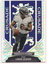 2023 Panini Rookies & Stars Crusade Silver #CR-3 Lamar Jackson