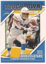 2023 Panini Rookies & Stars Touchdown Club #TD-1 Austin Ekeler
