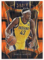 2023 Panini Select Orange Flash Prizm #393 Pascal Siakam