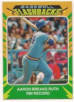 2024 Topps Heritage Baseball Flashbacks #BF-1 Hank Aaron