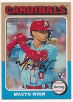 2024 Topps Heritage #284 Masyn Winn