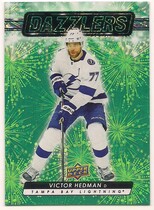 2023 Upper Deck Extended Dazzlers Green #DZ-129 Victor Hedman