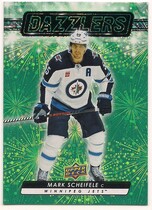 2023 Upper Deck Extended Dazzlers Green #DZ-139 Mark Scheifele