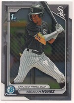 2024 Bowman Chrome Prospects #BCP-56 Abraham Nunez