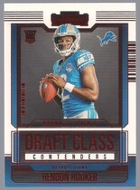 2023 Panini Contenders Draft Class Contenders Red #8 Hendon Hooker