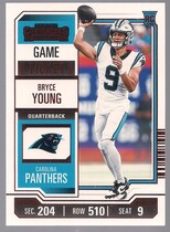 2023 Panini Contenders Game Ticket Red #15 Bryce Young
