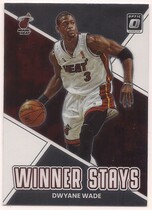 2022 Donruss Optic Winner Stays #5 Dwyane Wade