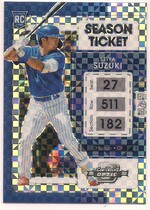 2022 Panini Chronicles Contenders Optic Building Blocks #2 Seiya Suzuki