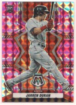 2022 Panini Mosaic Pink Camo #208 Jarren Duran