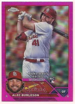 2023 Topps Chrome Update Pink Refractor #USC90 Alec Burleson