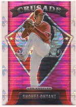 2022 Panini Chronicles Crusade Pink Pulsar #5 Shohei Ohtani