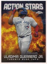 2023 Topps Chrome Update Action Stars #ASC-25 Vladimir Guerrero Jr.