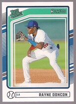 2024 Donruss Base Set #141 Rayne Doncon