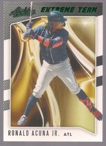 2021 Panini Absolute Extreme Team Green #ET-2 Ronald Acuna Jr.