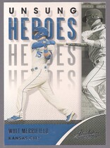 2021 Panini Absolute Unsung Heroes (Retail) #UH-8 Whit Merrifield