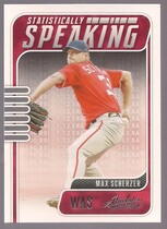 2021 Panini Absolute Statistically Speaking (Retail) #SS-11 Max Scherzer