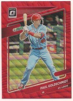 2021 Donruss Optic Red Wave #194 Paul Goldschmidt