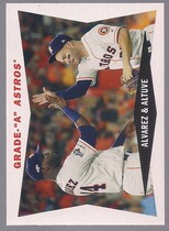 2020 Topps Archives 1960 Topps Combos #60CC-AA Jose Altuve|Yordan Alvarez