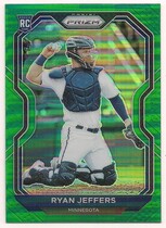 2021 Panini Prizm Green Prizm #30 Ryan Jeffers