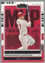 2021 Panini Contenders MVP Contenders #10 Mike Trout