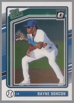 2024 Donruss Optic #141 Rayne Doncon