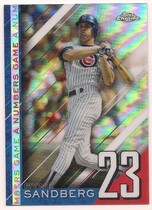 2020 Topps Chrome Update A Numbers Game #NGC-2 Ryne Sandberg