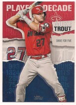 2020 Topps Player of the Decade #MT-21 Mike Trout