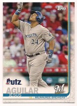 2019 Topps Utz #17 Jesus Aguilar
